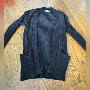 Chenille cardigan